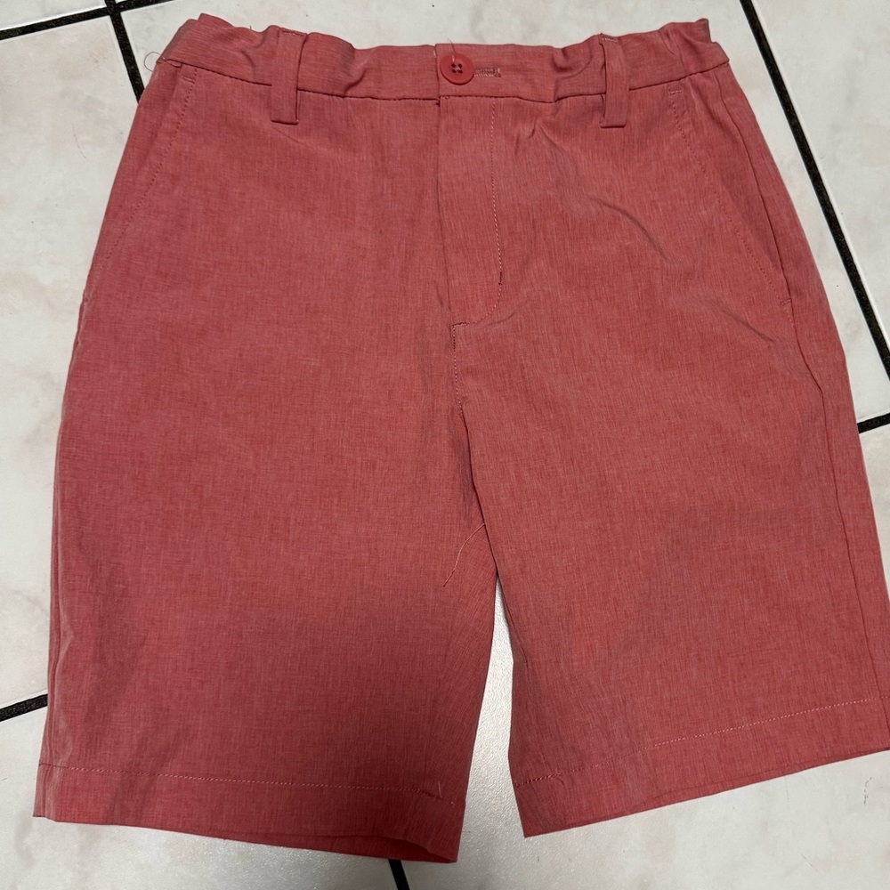 Vineyard Vines boys pink performance Shorts